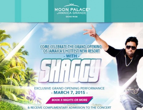 Celebrate the Grand Opening of Moon Palace Jamaica Grande with Shaggy!